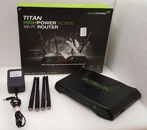 Amped Wireless High Power AC1900 Wi-Fi Range Extender - TITAN